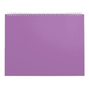 Lavender #AD7682, Pastel Purple Calendar
