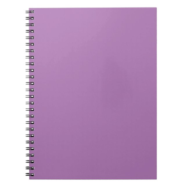 Lavender #AD7682 Spiral Photo Notebook (Front)