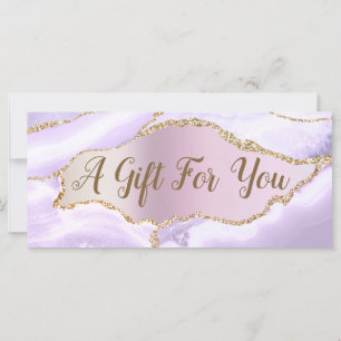 Lavender Agate Faux Pearlescent Foil