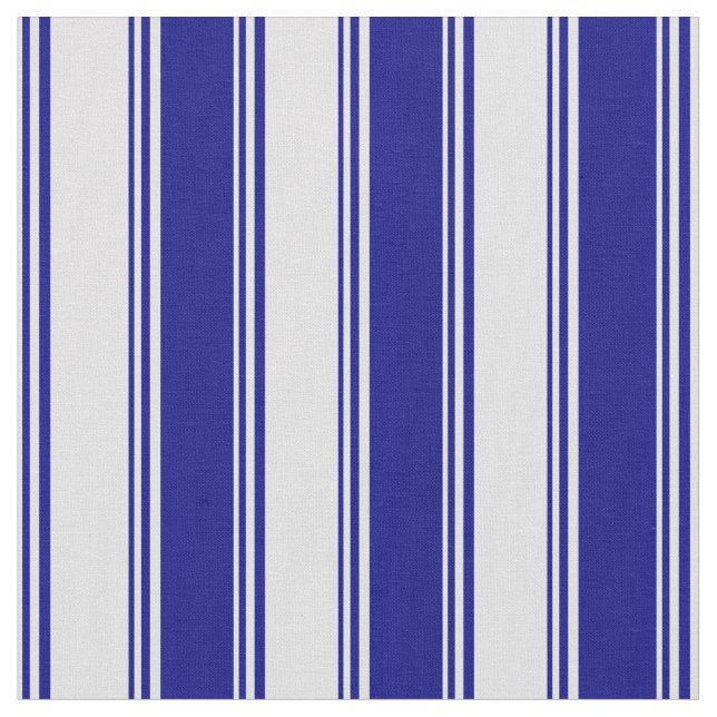 Lavender and Blue Coloured Lined Pattern Fabric (Close Up)