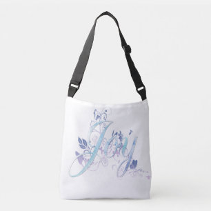 Lavender and Blue Joy Crossbody Bag