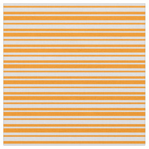 Lavender and Dark Orange Lines Fabric