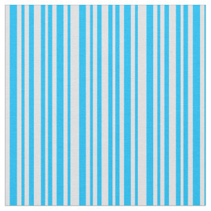 Lavender and Deep Sky Blue Lined Pattern Fabric