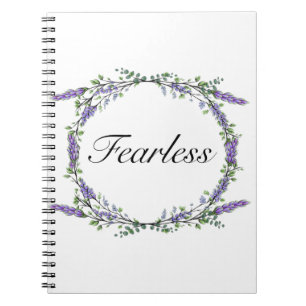 Lavender and Eucalyptus Fearless Notebook