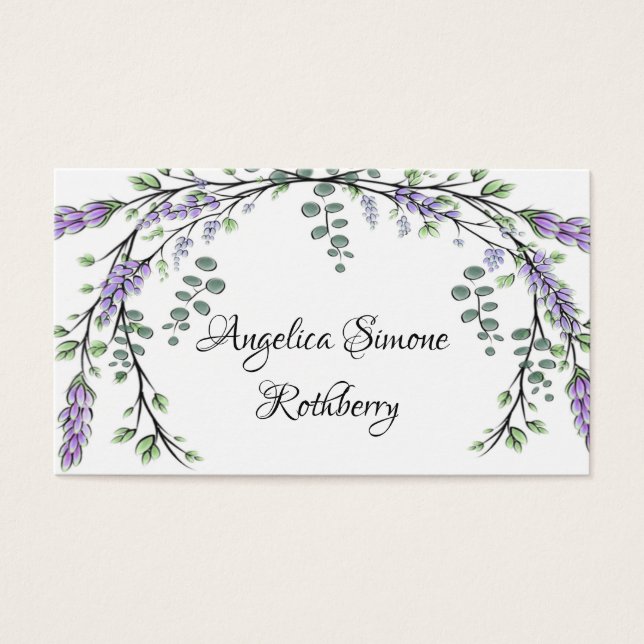 Lavender and Eucalyptus Paper (Front)