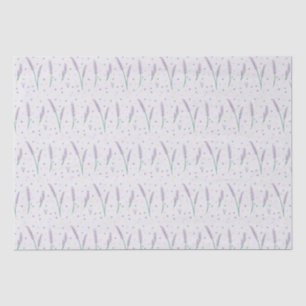 Lavender and Hearts Pretty Feminine Tissue Paper