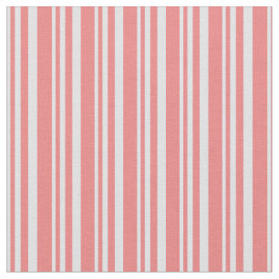 Lavender and Light Coral Pattern of Stripes Fabric