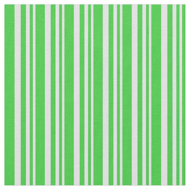 Lavender and Lime Green Lined Pattern Fabric (Close Up)