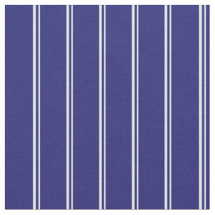 Lavender and Midnight Blue Coloured Lined Pattern Fabric