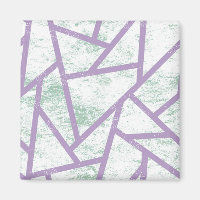 Lavender and pale green mosaic pattern