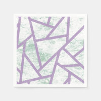 Lavender and pale green mosaic pattern