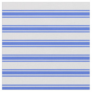 Lavender and Royal Blue Coloured Lines Fabric