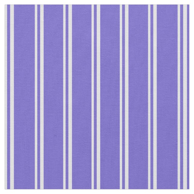 Lavender and Slate Blue Lines Fabric (Close Up)