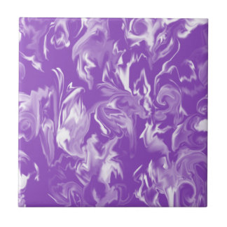 lavender and white -T- Tile