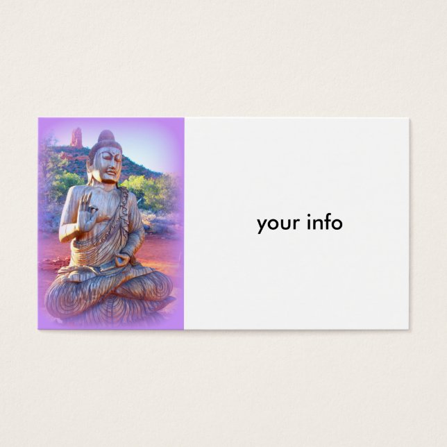 lavender aura buddha (Front)