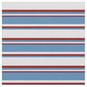 Lavender, Blue, and Maroon Lines/Stripes Pattern Fabric