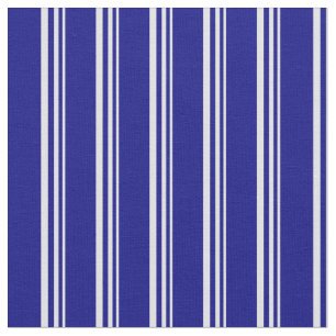 Lavender & Blue Coloured Stripes Pattern Fabric