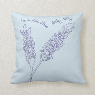 Lavender Blue Dilly Dilly Cushion