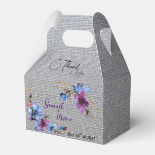 lavender Blue Favour Box