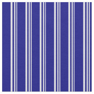 Lavender & Blue Lines Fabric