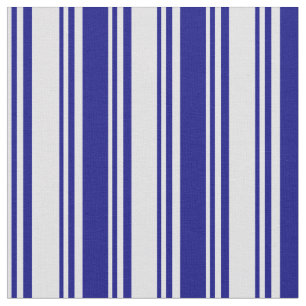Lavender & Blue Pattern of Stripes Fabric