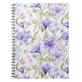 Lavender Blush Watercolor Notebook