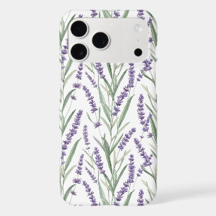 Lavender Botanical Pattern