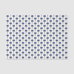 Lavender Bouquet Purple Flower Floral Print Tissue Paper