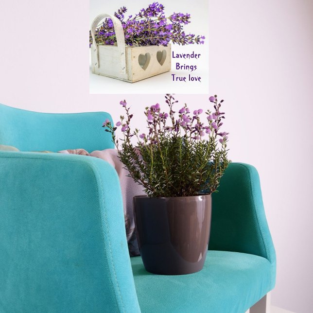 Lavender Brings True Love Poster Wall Art (Creator Uploaded)