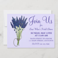 Lavender Bunch Garden Party Wedding Bridal Shower