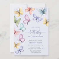 Lavender Butterfly Birthday