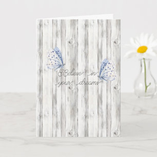 Lavender Butterfly Dreams Card