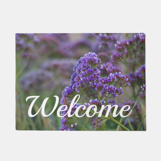 Lavender by the Ocean Doormat (Front)