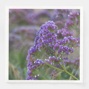 Lavender by the ocean napkin