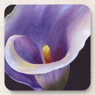 Lavender Calla Lily Coaster