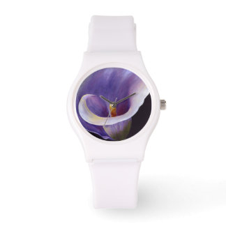 Lavender Calla Lily Watch