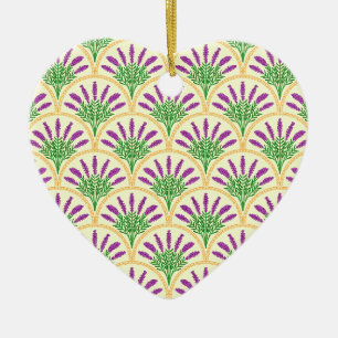 Lavender Ceramic Tree Decoration
