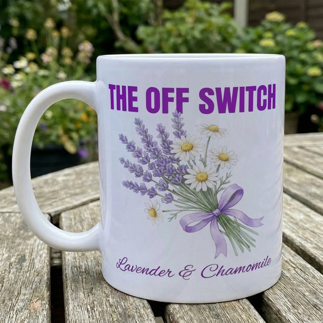 Lavender Chamomile Sleep Tea Recipe Coffee Mug (Creator Uploaded)