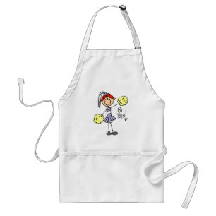 Lavender Cheerleader Tshirts and Gifts Standard Apron