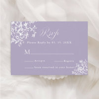 Lavender Classic Bloom Garden Wedding