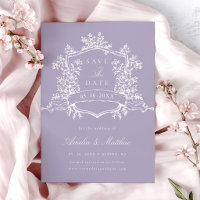 Lavender Classic Bloom Garden Wedding