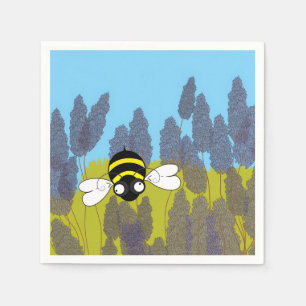 Lavender Cocktail Napkins