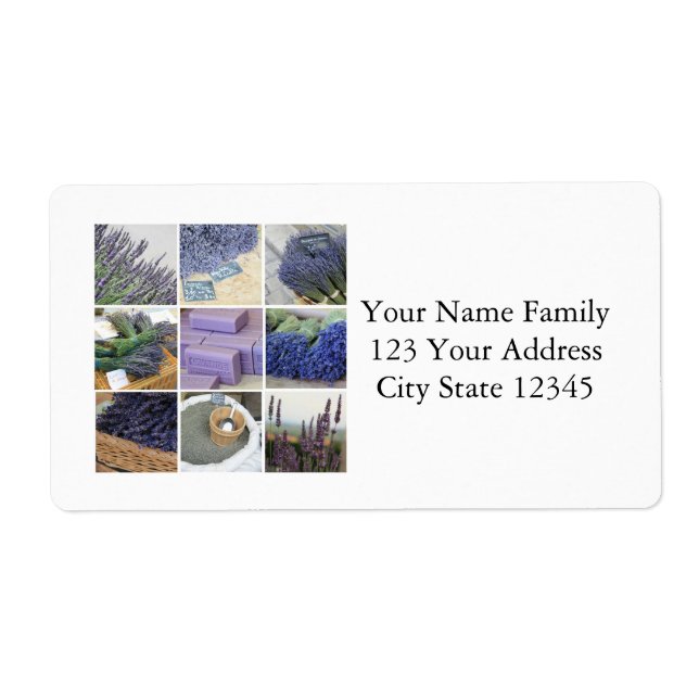 Lavender Collage by ProvenceProvence (Front)