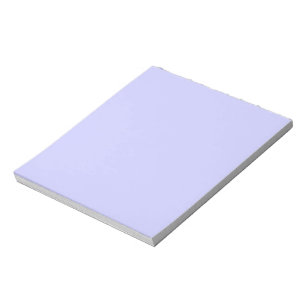 Lavender colour accent decor ready to customise notepad