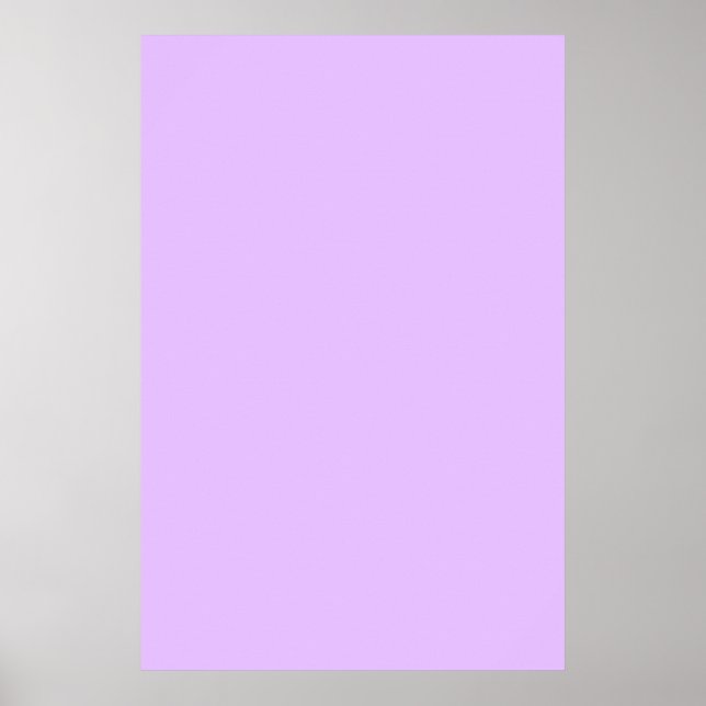 Lavender Colour Poster (Front)