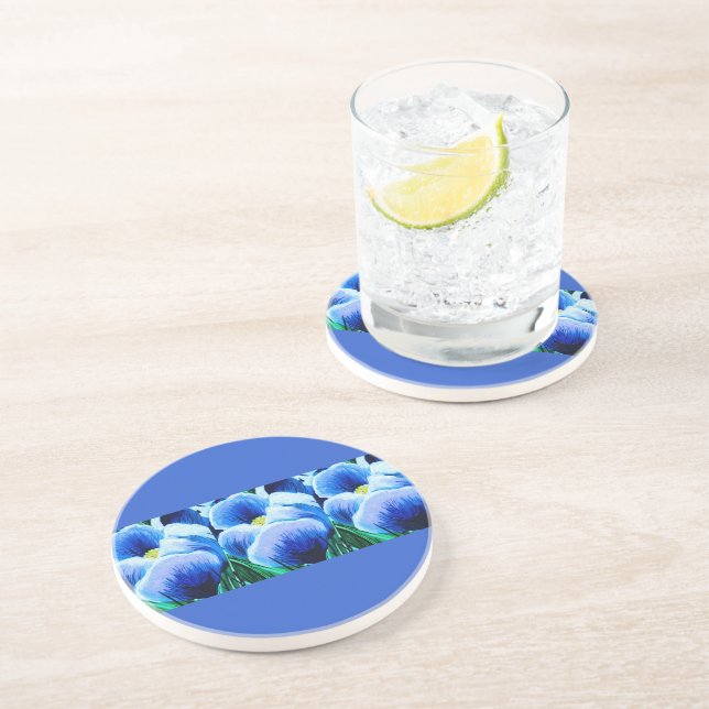 Lavender Crocus Coaster (Side)