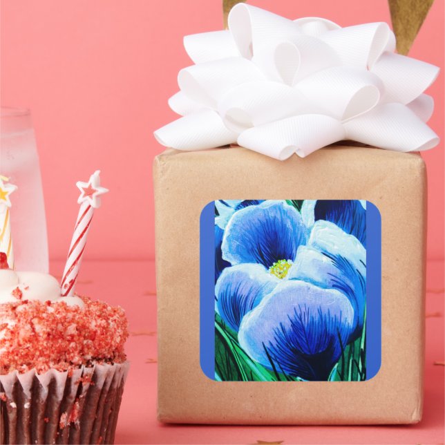 Lavender Crocus Sticker (Party)