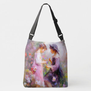 Lavender crossbody bag