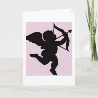 LAVENDER CUPID CARD