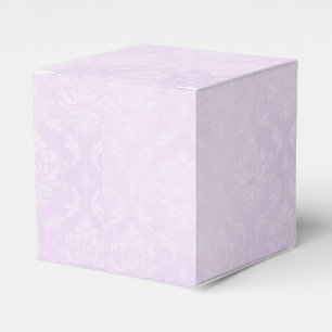 Lavender Damask Favour Box